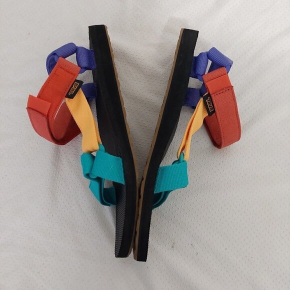 Teva Original Universal Men's Bright Retro Multi Casual Lifestyle Sandals Sz 11 - Picture 6 of 9